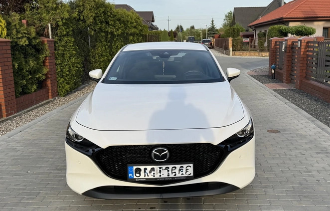 Mazda 3 cena 85000 przebieg: 36000, rok produkcji 2020 z Inowrocław małe 79